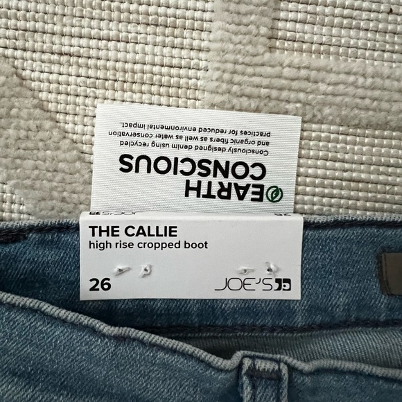 The Callie High Rise Cropped Boot Cut Jeans - Picture 2 of 3